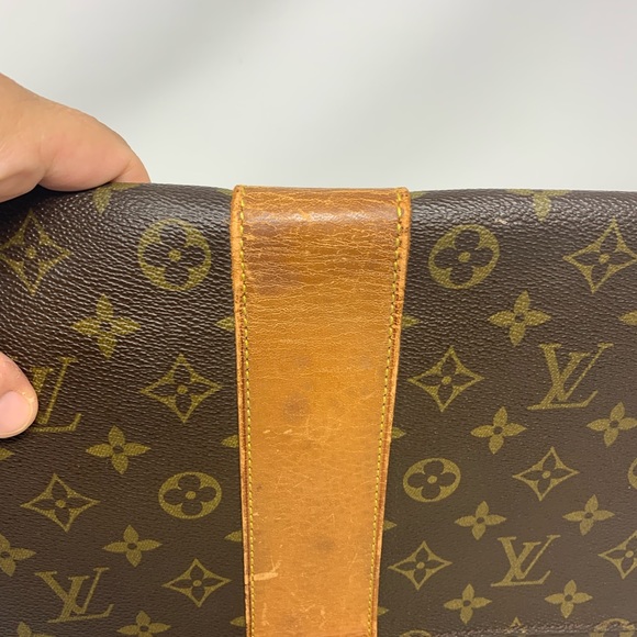 Louis Vuitton LV Brief Case Browns Monogram VINTAGE - Picture 4 of 14
